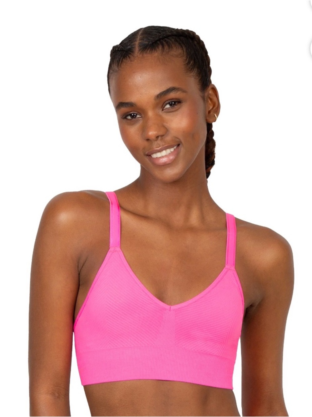 Fruit of the Loom Juniors So Comfy Seamless Bralette, XL